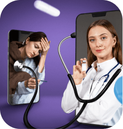 doctor mobile collage